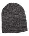 Ribbed Marled Beanie