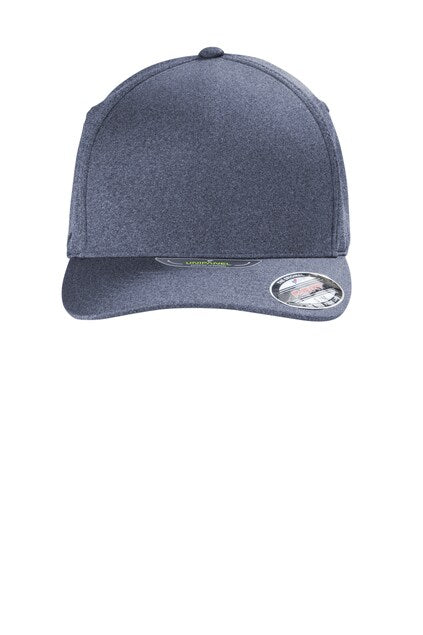 Port Authority® Flexfit Melange Unipanel Cap Structured Mid Profile Seamless Front Stretch Fit