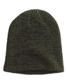 Ribbed Marled Beanie