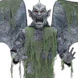Hanging Gargoyle Prop Halloween Decoration With Led Eyes 40 Inch