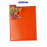 Vibrant Solid Gift Wrap 24" x 833' 60 lbs for Festive Occasions