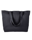 Cotton Twill Horizontal Shopper Bag