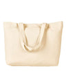 Cotton Twill Horizontal Shopper Bag