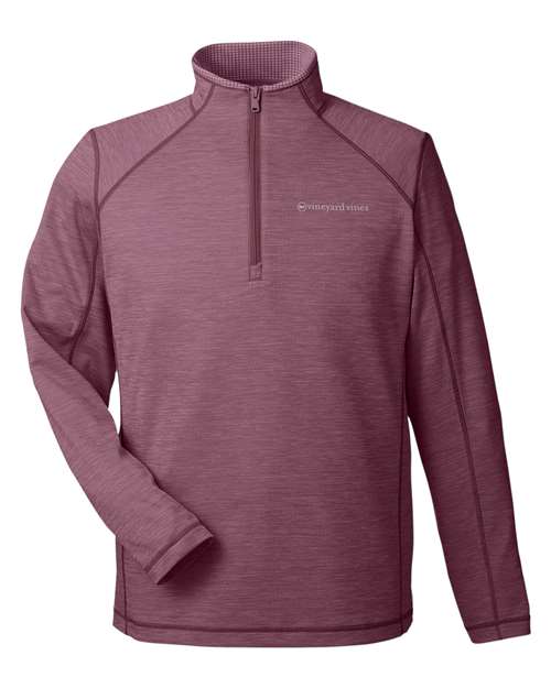 vineyard vines Men's Sankaty quarter-zip pullover offering versatile comfort for casual everyday wear