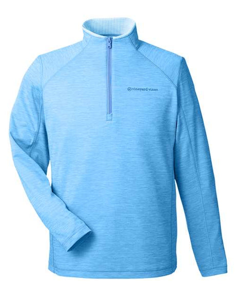 vineyard vines Men's Sankaty quarter-zip pullover offering versatile comfort for casual everyday wear