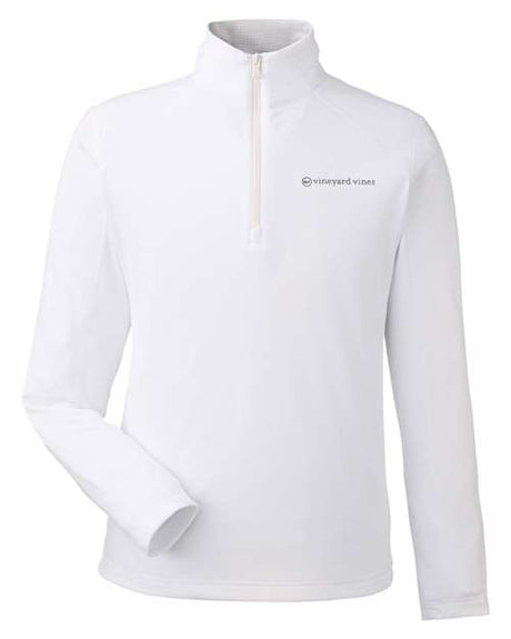 vineyard vines Men's Sankaty quarter-zip pullover offering versatile comfort for casual everyday wear