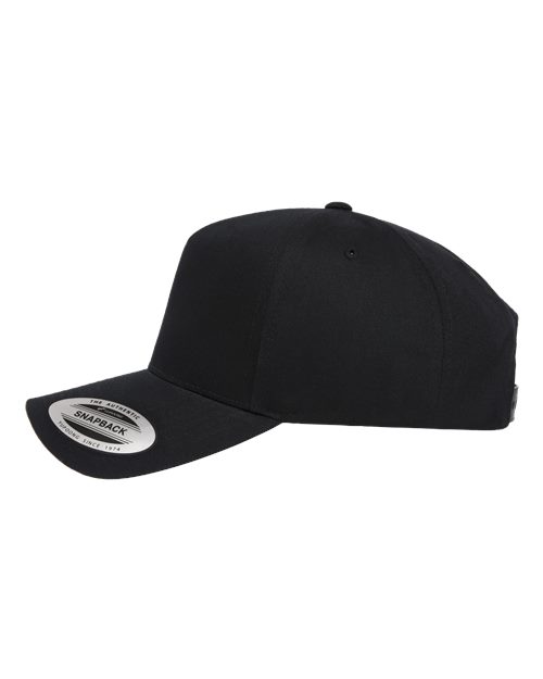 Retro Cotton Blend Trucker Snapback Cap