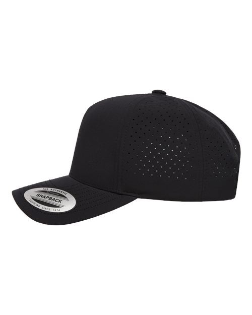 5-Panel Snapback with Perforated Cap