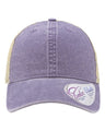 Infinity Her Women's Washed Mesh-Back Ponytail Cap