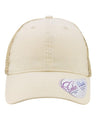 Infinity Her Women's Washed Mesh-Back Ponytail Cap