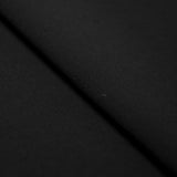 Fashion Stretch Nylon Spandex Fabric - Black Solid, 58/60" Width (1 Yard)