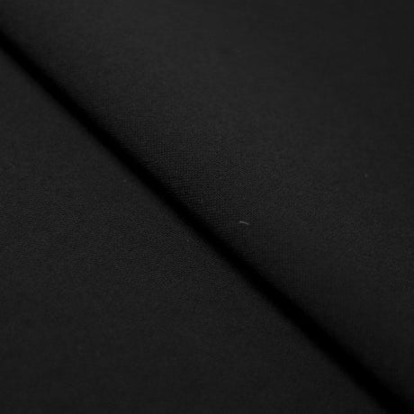 Fashion Stretch Nylon Spandex Fabric - Black Solid, 58/60" Width (1 Yard)