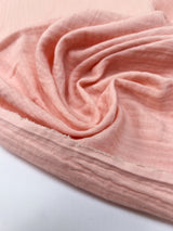 Cotton Bonded Muslin Fabric Pink