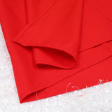 Rectangular Premium Polyester Tablecloth 90x156 Red