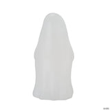 12" Light-Up LED Ghost with Jack-O'-Lantern Blow Mold Figure Halloween Decoration