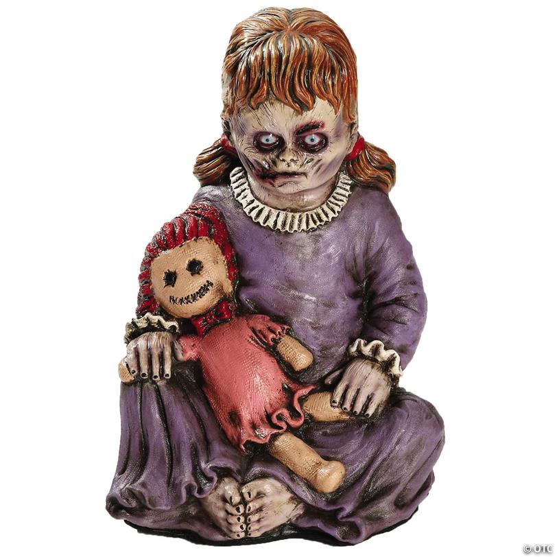 12" Zombie Baby Girl Decoration