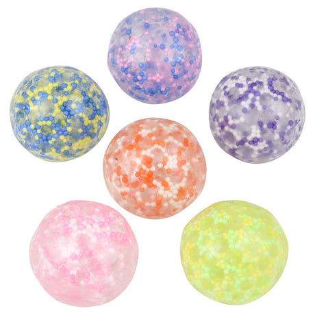 Squish Sticky Beaded Orbs (24 Pc Display)