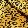 Cheetah Nylon Spandex Fabric - Tan, Brown, Black Cheetah Print, 58-60" Width (1 Yard)