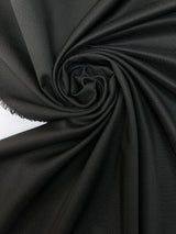 Viscose Jacquard Black Polka Dot Fabric