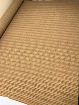 Acrylic Woven Stripe Print Beige