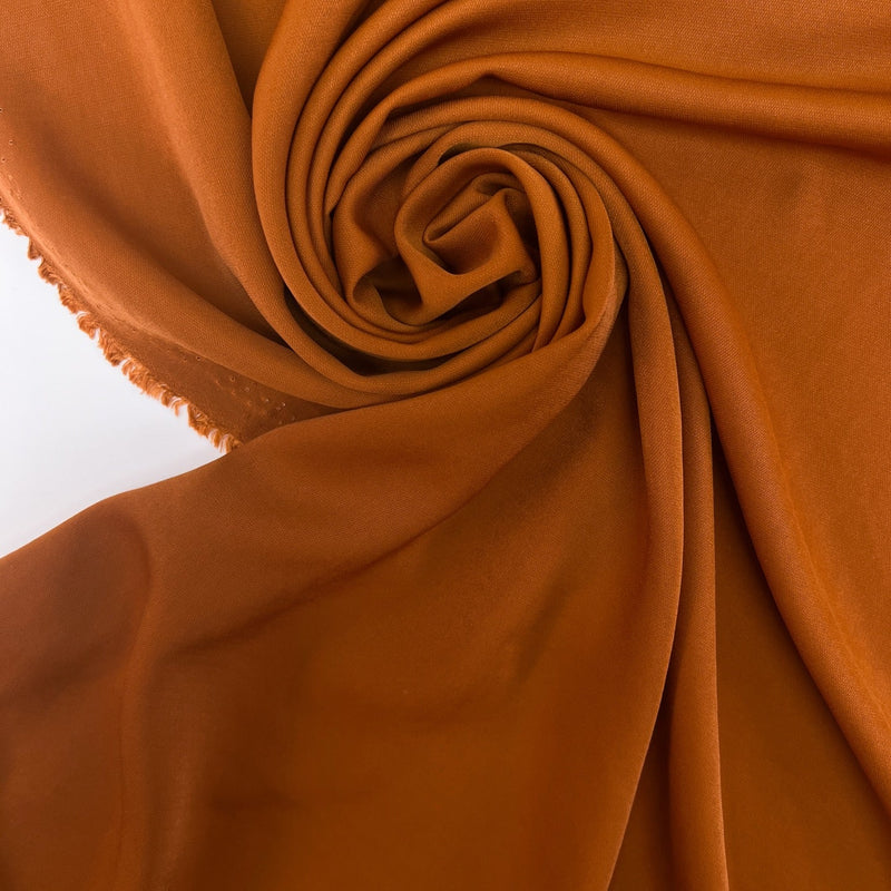 Polyester Twill Brown-Orange
