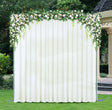 Chiffon Backdrop Drape Panel 10 ft x 57" Ivory