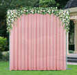 Chiffon Backdrop Drape Panel 10 ft x 57" Rose Pink