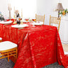 Seamless Rectangular Gilded Marble Holland Velvet Tablecloth