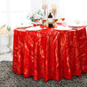 Luxury Gilded Marble Holland Velvet Round Tablecloth