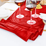 Velvet Table Runner 13x108 Red
