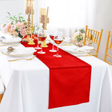 Velvet Table Runner 13x108 Red