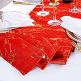 Velvet Table Runner 13x108 Red