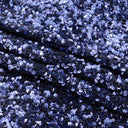 Stretch Velvet Sequin Fabric