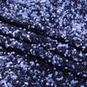 Duchess Stretch Velvet Sequin Polyester Spandex Fabric - Embroidered Sequins, 46/47" Width, 2-Way Stretch (1 Yard)