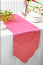 Satin Table Runner 13.5x108 Bubble Gum