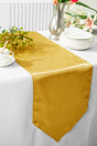 Satin Table Runner 13.5x108 Gold