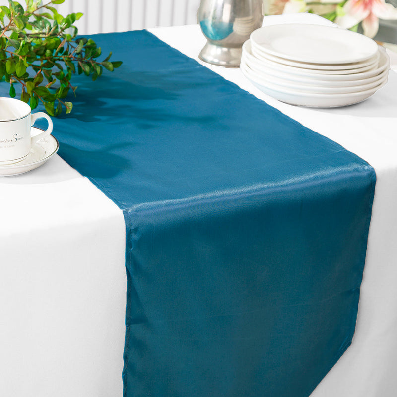 Satin Table Runner 13.5x108 Serene