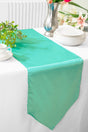 Satin Table Runner 13.5x108 Tiff Blue/Aqua Blue