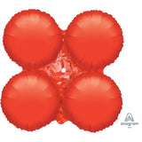 Foil Balloon MagicArch Small Metallic Red