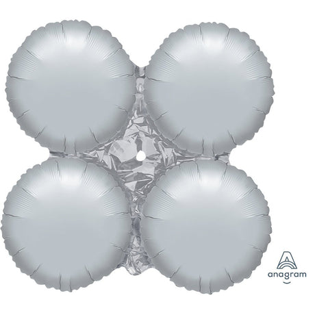 Foil Balloon 13 Inch MagicArch Metallic Silver