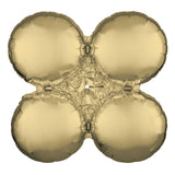 Foil Balloon MagicArch Small White Gold