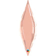 Foil Balloon 13 Inch Taper Rose Gold
