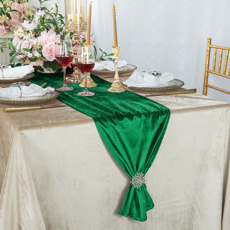 Italian Velvet Table Runner