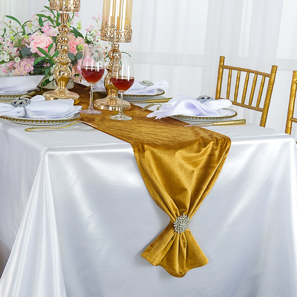 Italian Velvet Table Runner