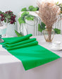 Polyester Table Runner 13x108 Emerald Green