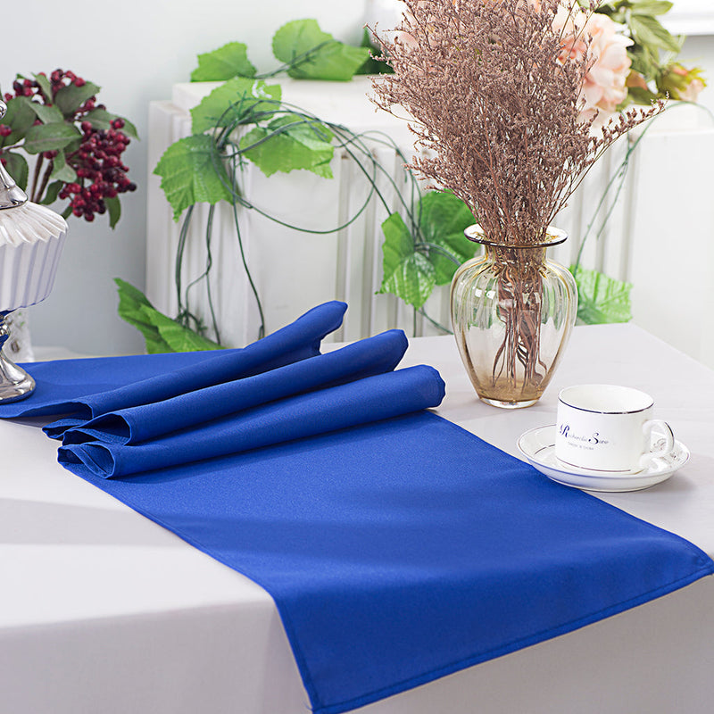 Polyester Table Runner 13x108 Royal Blue