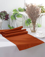 Polyester Table Runner 13x108 Rust/Burnt Orange