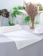 Polyester Table Runner 13x108 White