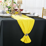 Scuba Table Runner 13x108 Canary Yellow