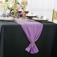 Scuba Table Runner 13x108 Lilac